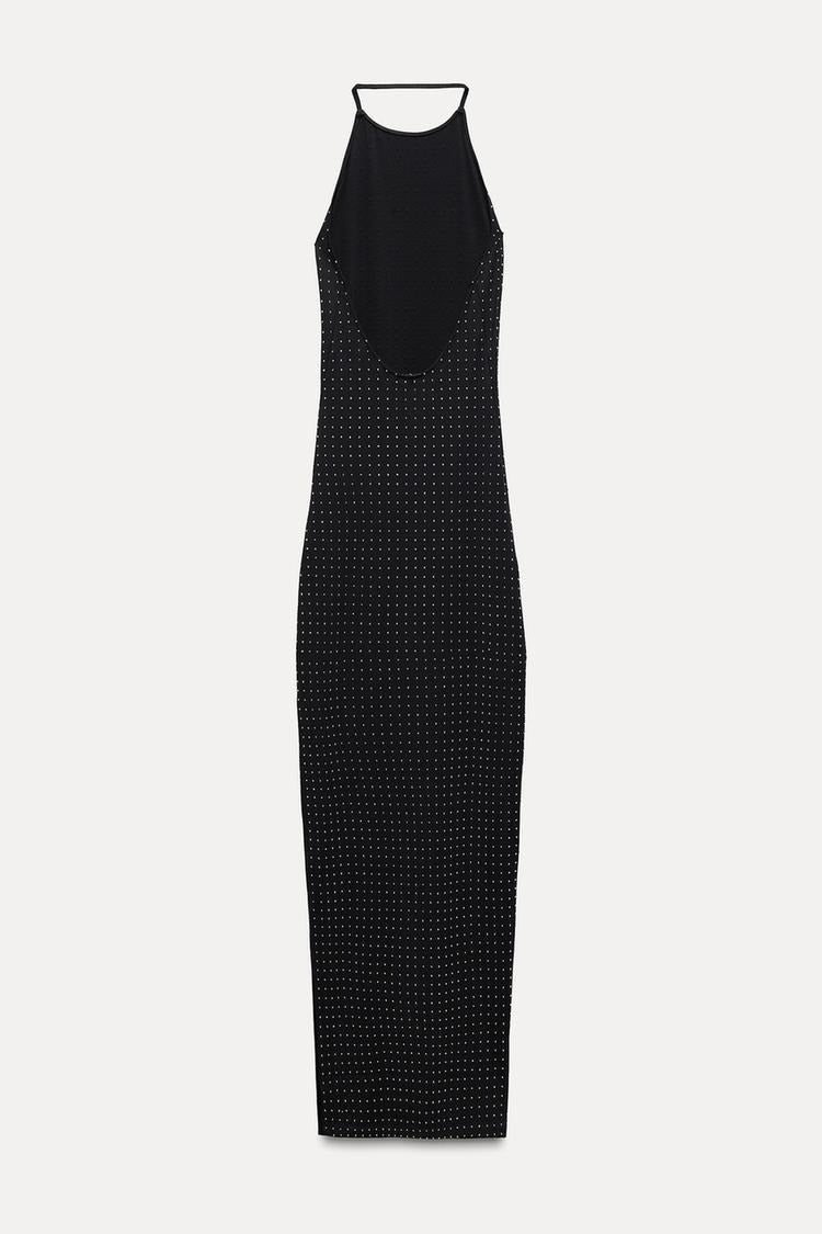 Halter™ | Rhinestone Elegance Dress