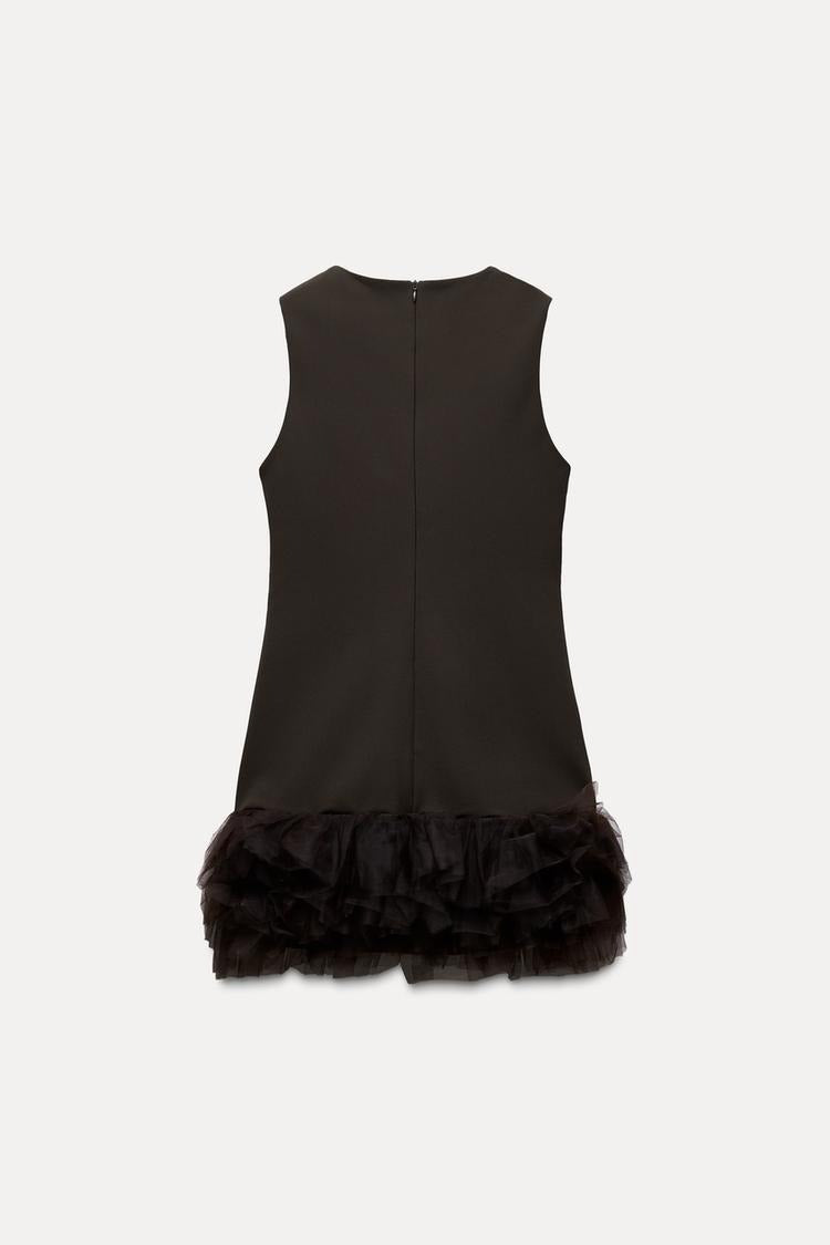 Novara™ | Brown Tulle Dress