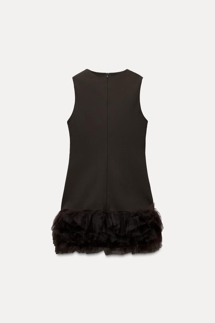 Novara™ | Brown Tulle Dress