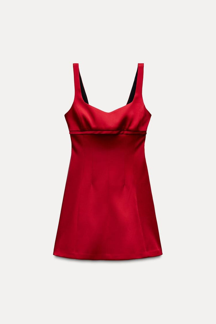 Velveta™ | Red Mini Dress