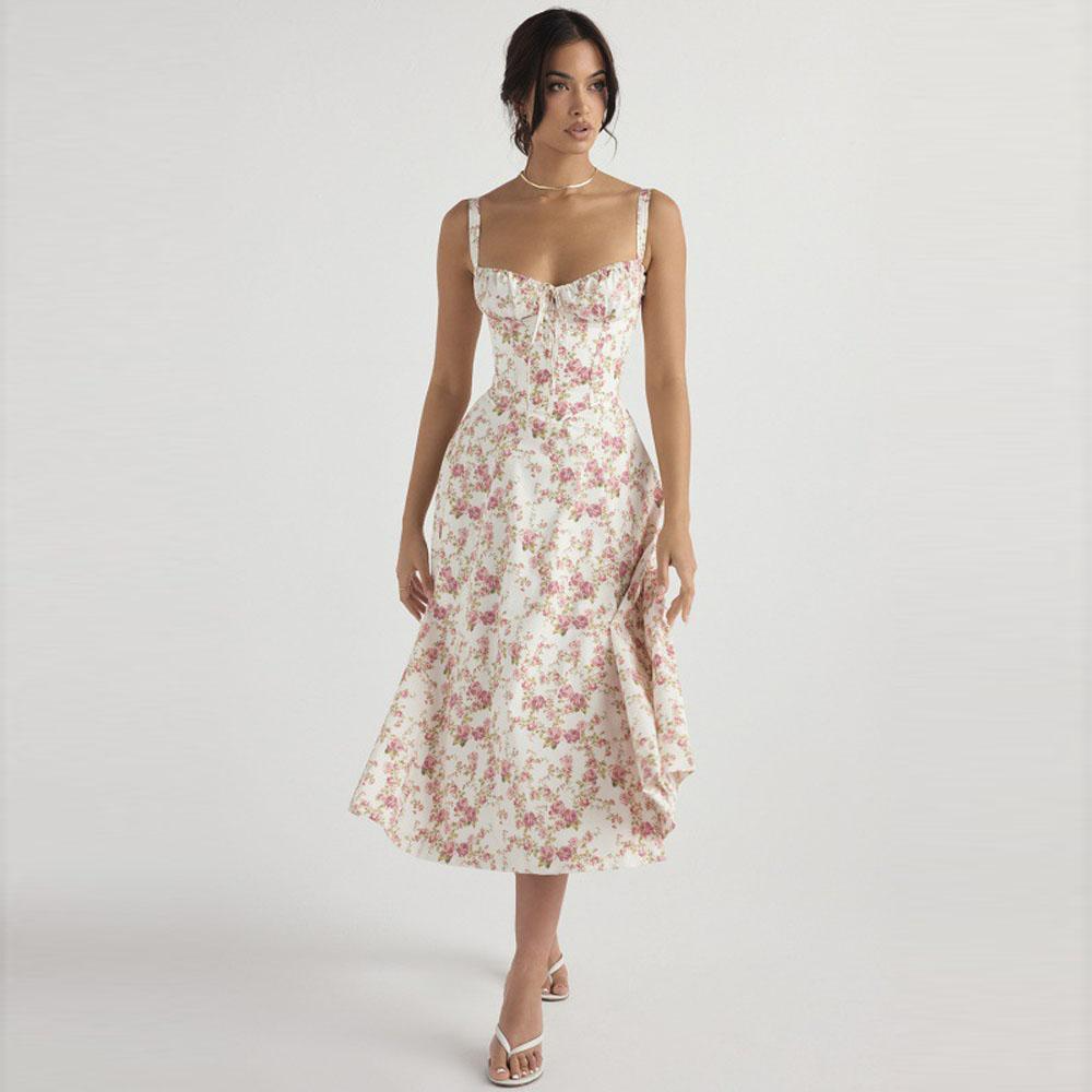 Anirel™ | Elegant Midi Dress