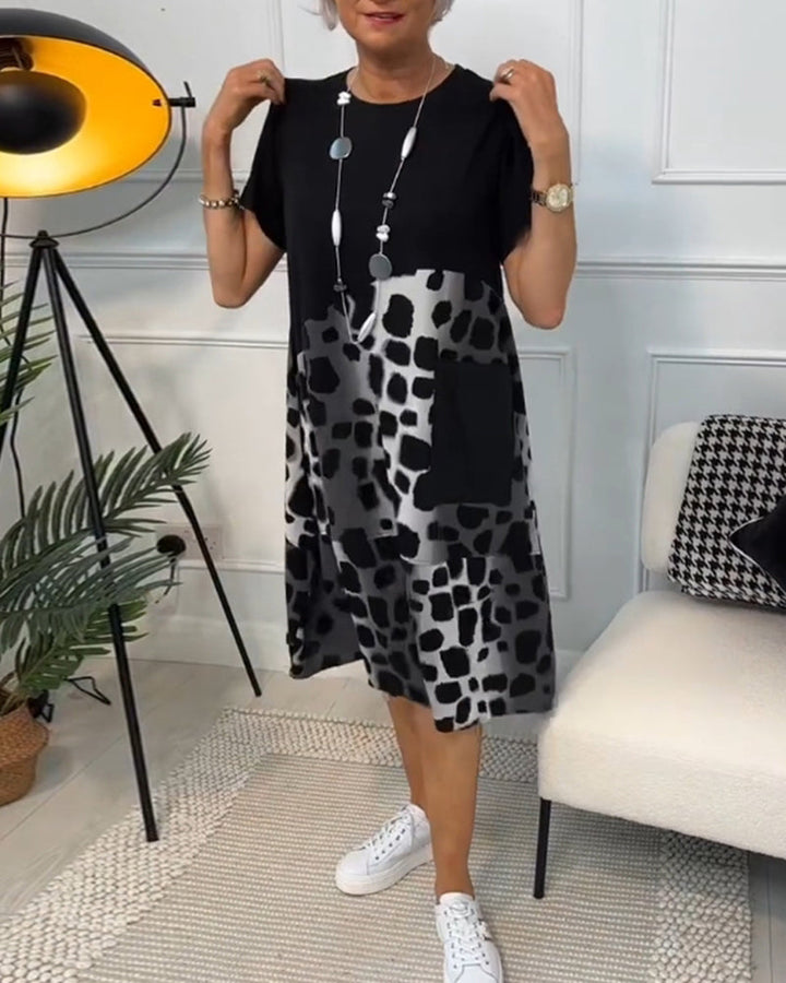 Sherlene - Leopard Print Dress