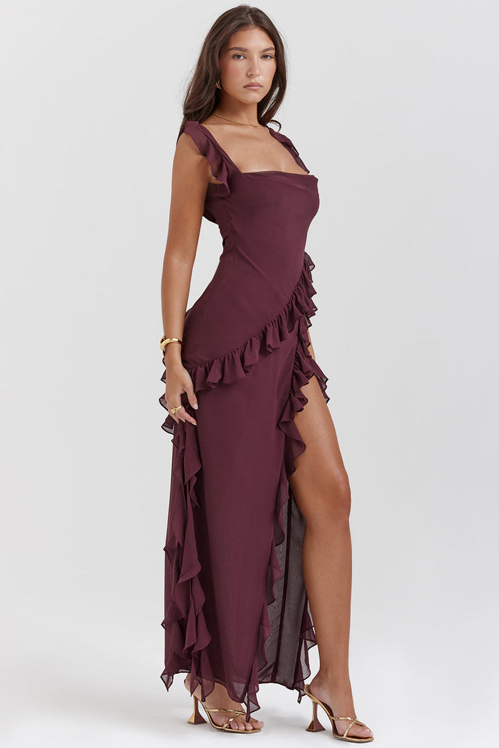 Arianna - Ruffle Maxi Dress
