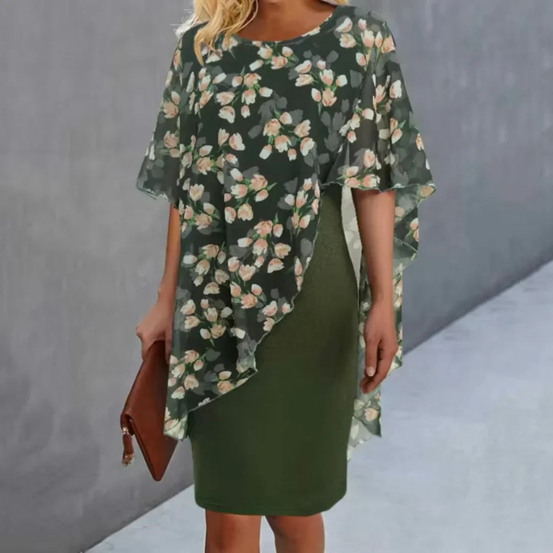 Tiana - Printed Elegant Dress