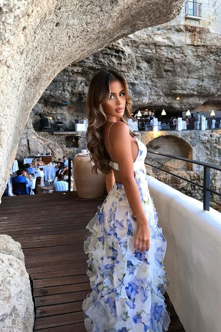 Elora™ | Embroidered Maxi Dress