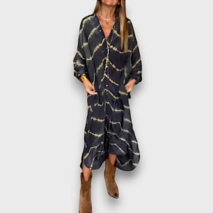 Mirari – Boho Maxi Dress with Flowing Elegance
