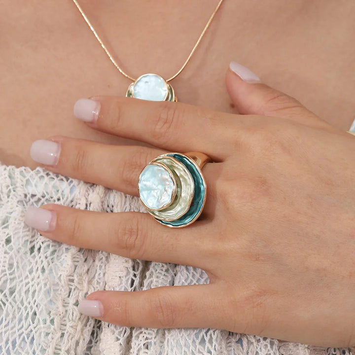 Aylin™ | Boho Stack Statement Ring