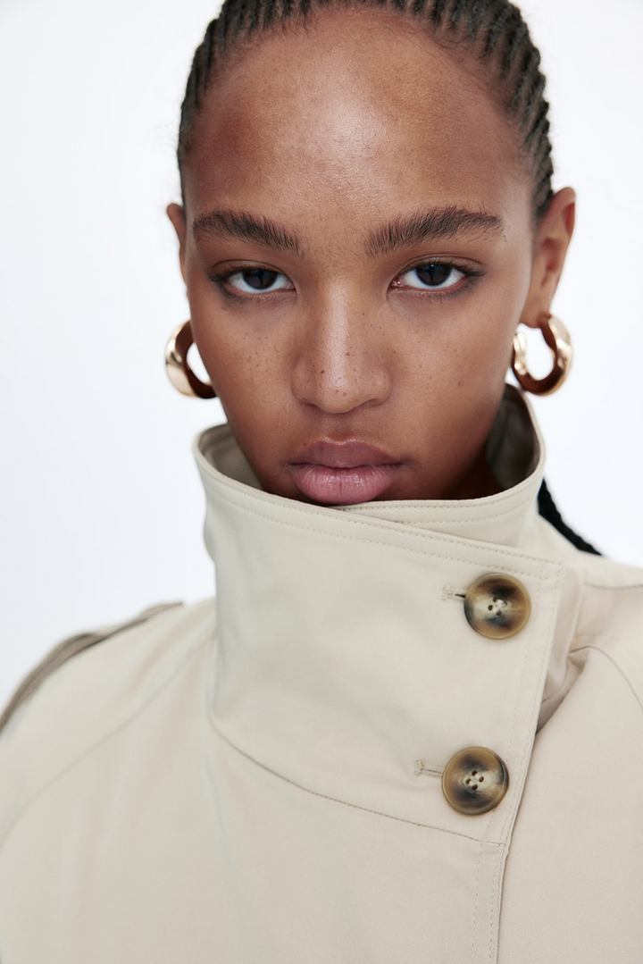 Talia™ | Short Trench Coat