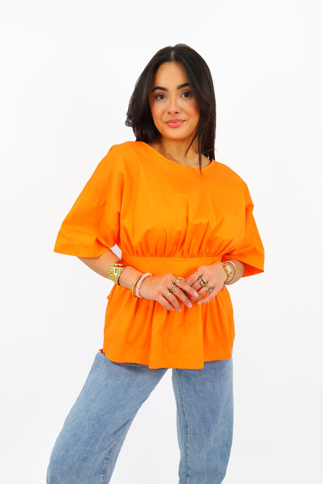 Elysian™ | Relaxed Cinched Blouse