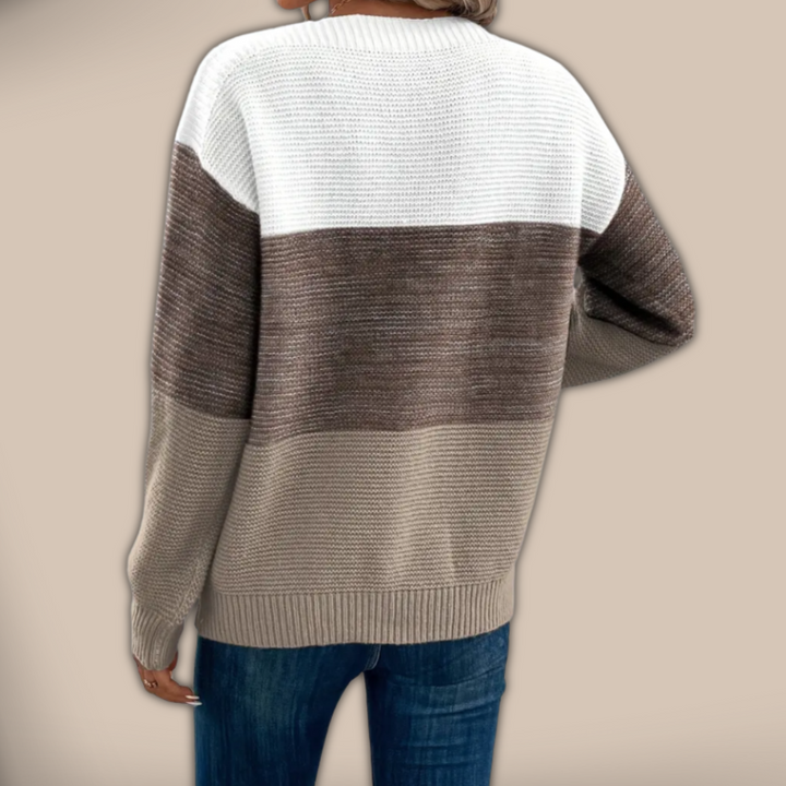 Calista | Elegant Long-Sleeve Sweater