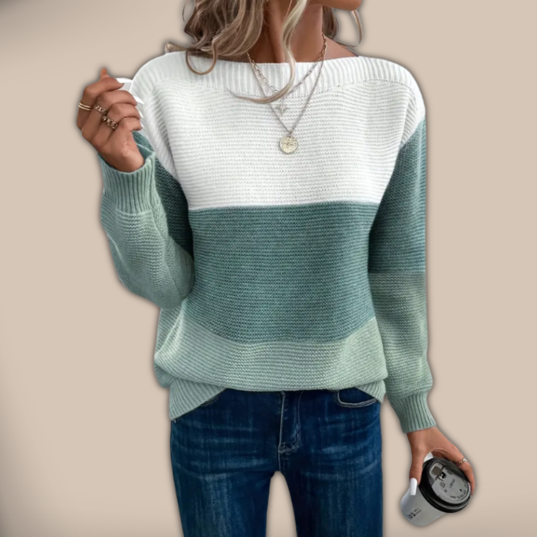 Calista | Elegant Long-Sleeve Sweater