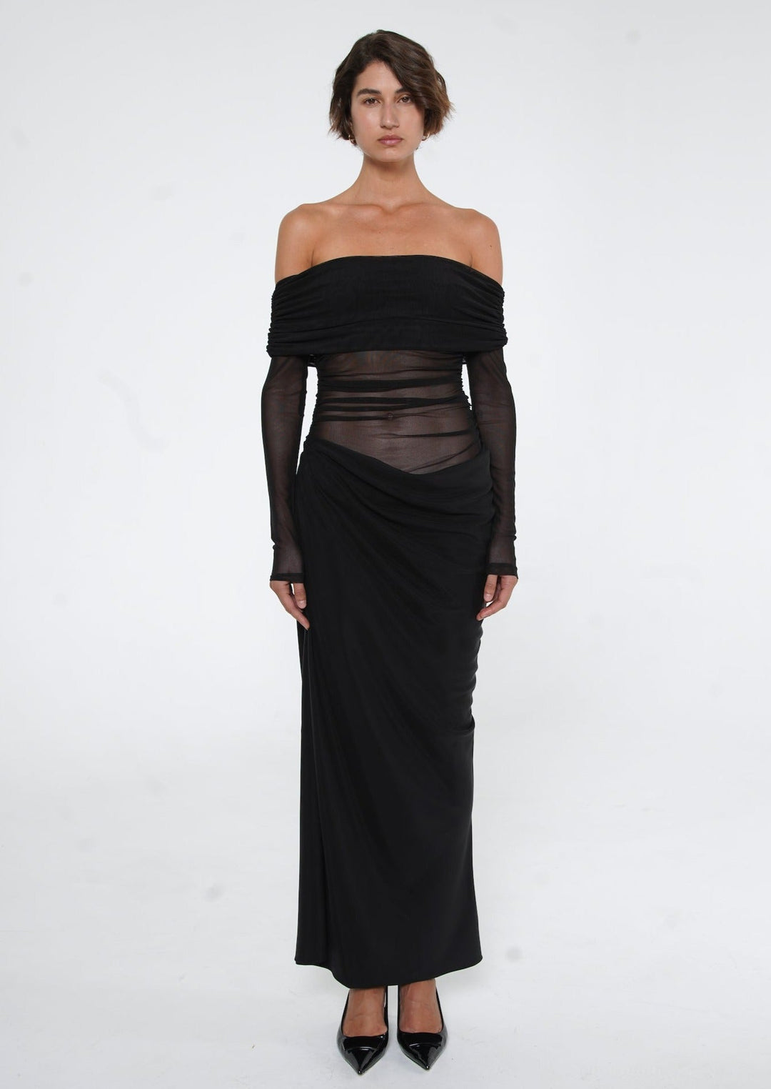 Lydia™ | Draped Back Maxi