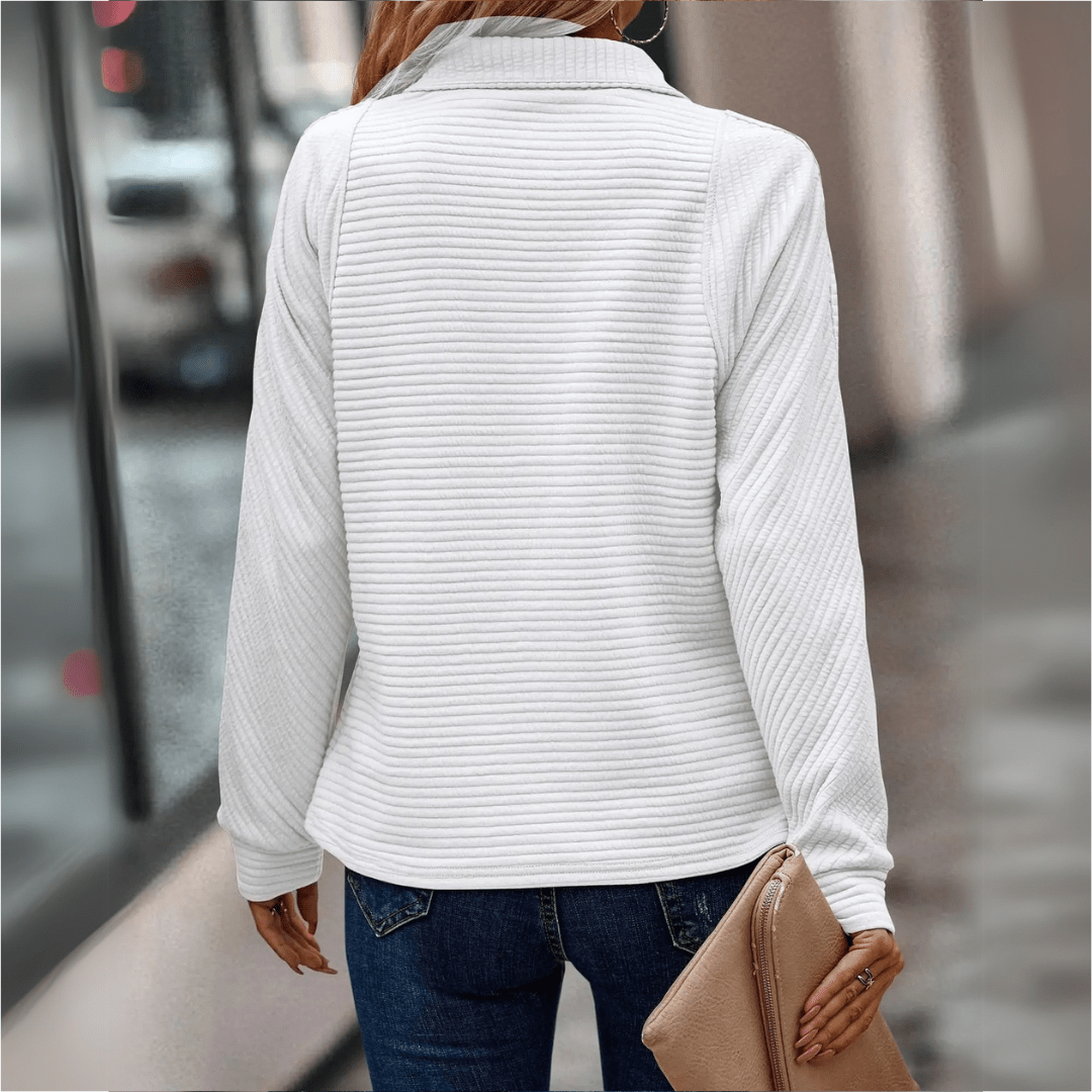 Jessica | Chic Half-Zip Pullover