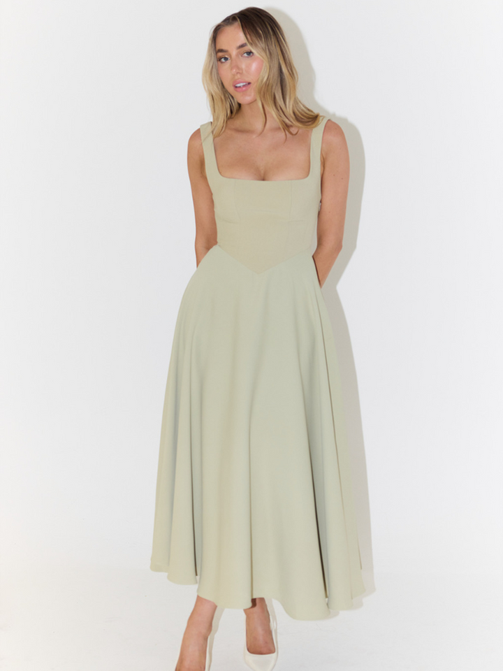 Fioren™ | Graceful Midi Dress