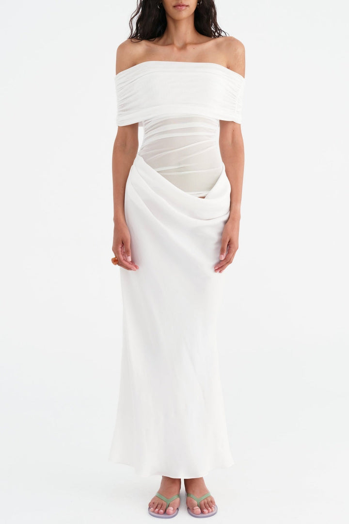 Lydia™ | Draped Back Maxi