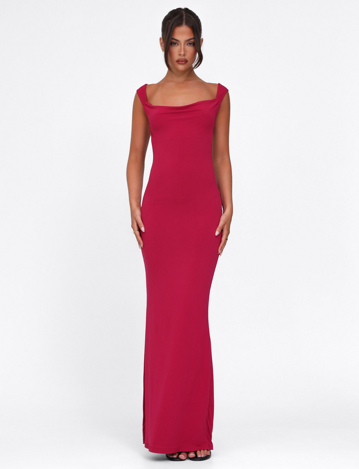 Danira™ | Elegant Bow Maxi Dress