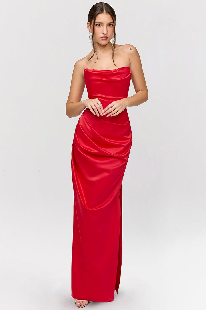 Pariel™ | Strapless Maxi Dress