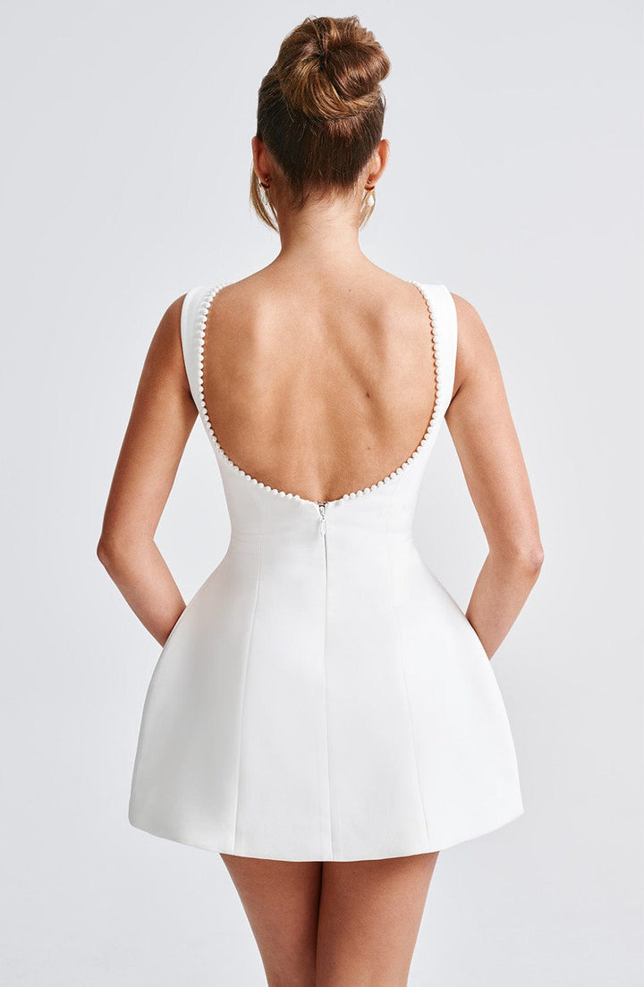 Elle™ | Pearl Bow Mini Dress