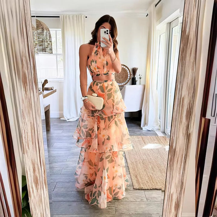 Clara – Boho Breeze Lace Maxi Dress