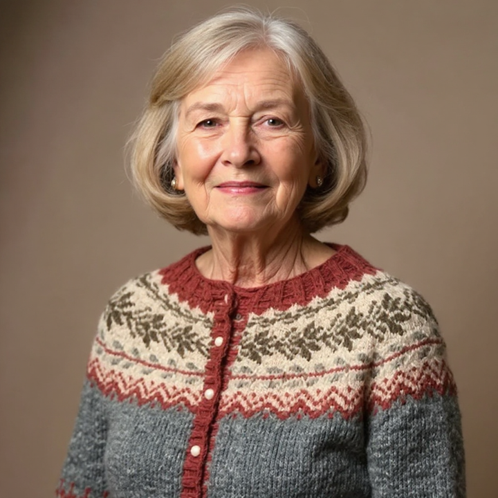 Atasha | Vintage Icelandic Wool Cardigan