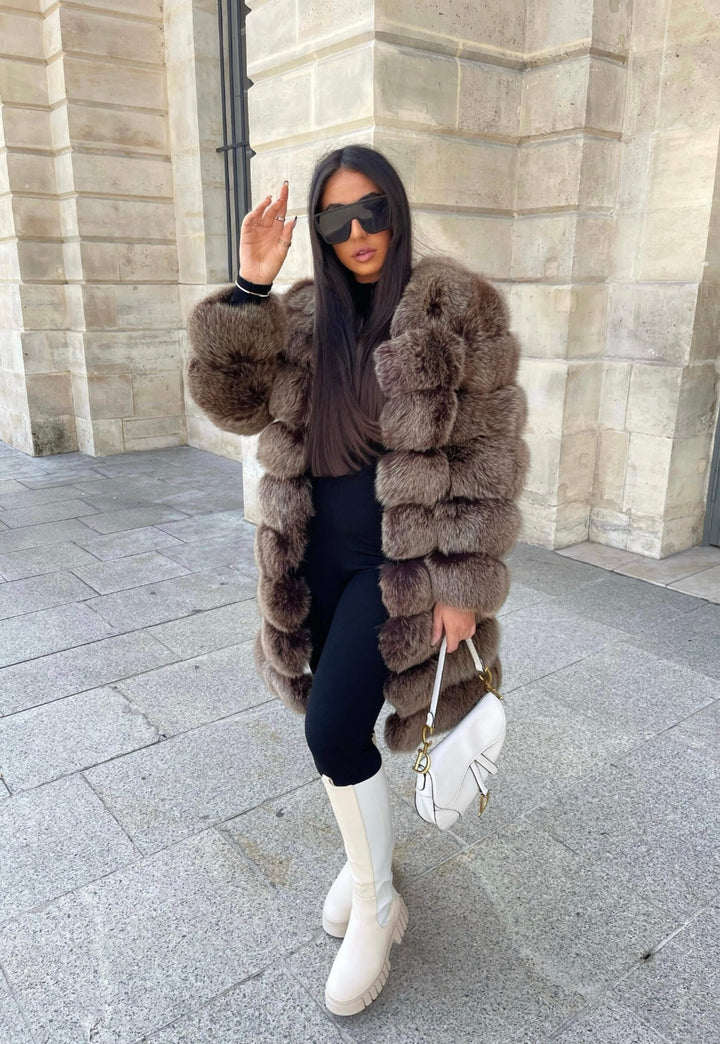 Arlore™ | Fox Fur Coat