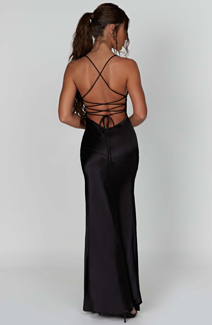 Meliva™ | High Split Maxi Dress