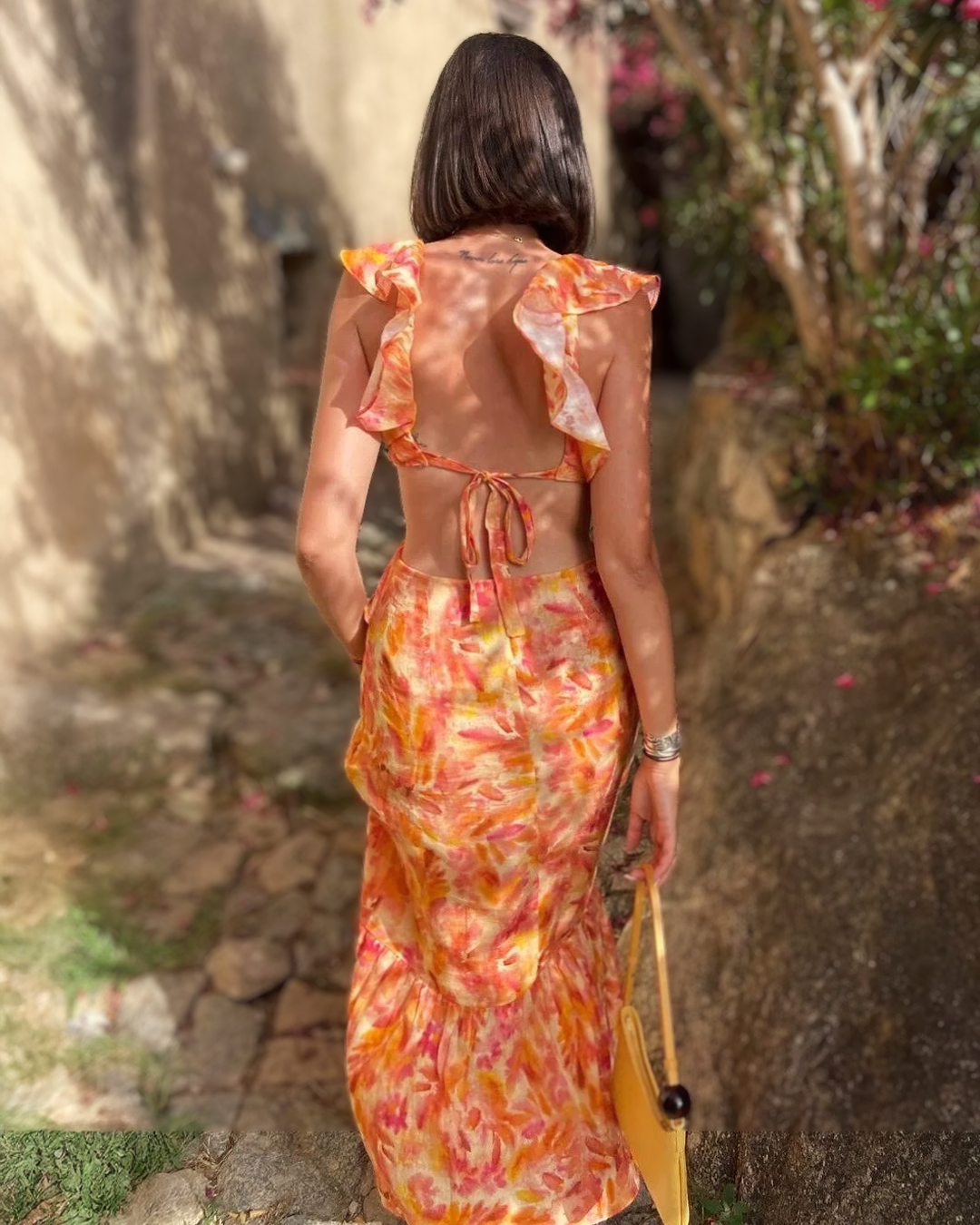 Callie - Sunkissed Cut-Out Maxi Dress