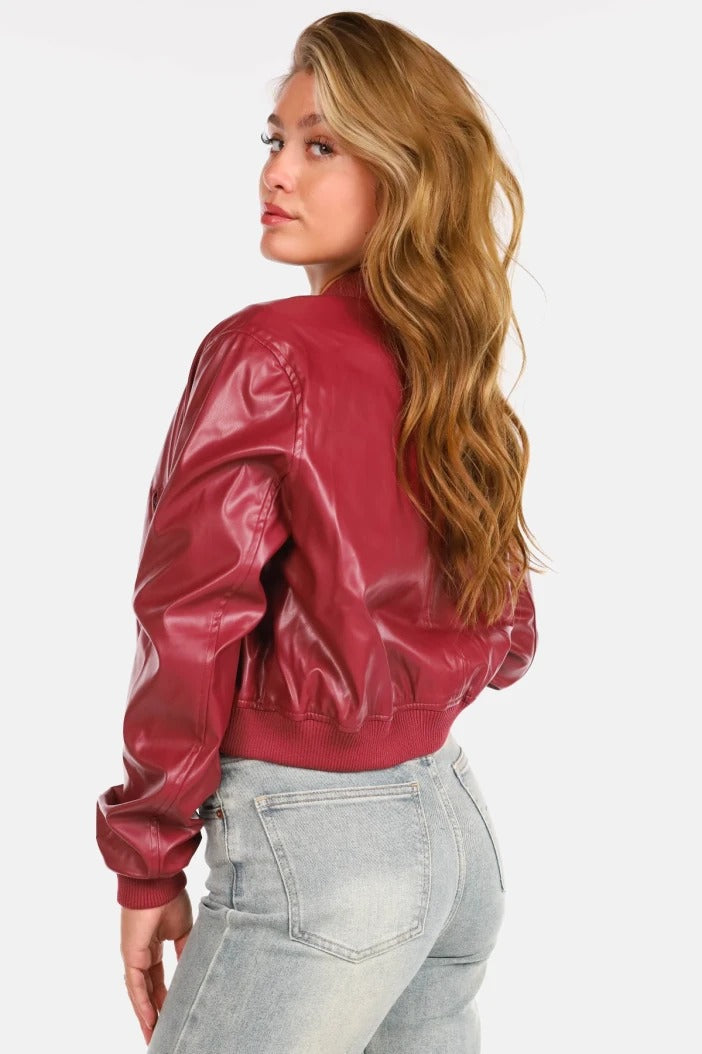 Azyra™ | Classic Leather Jacket