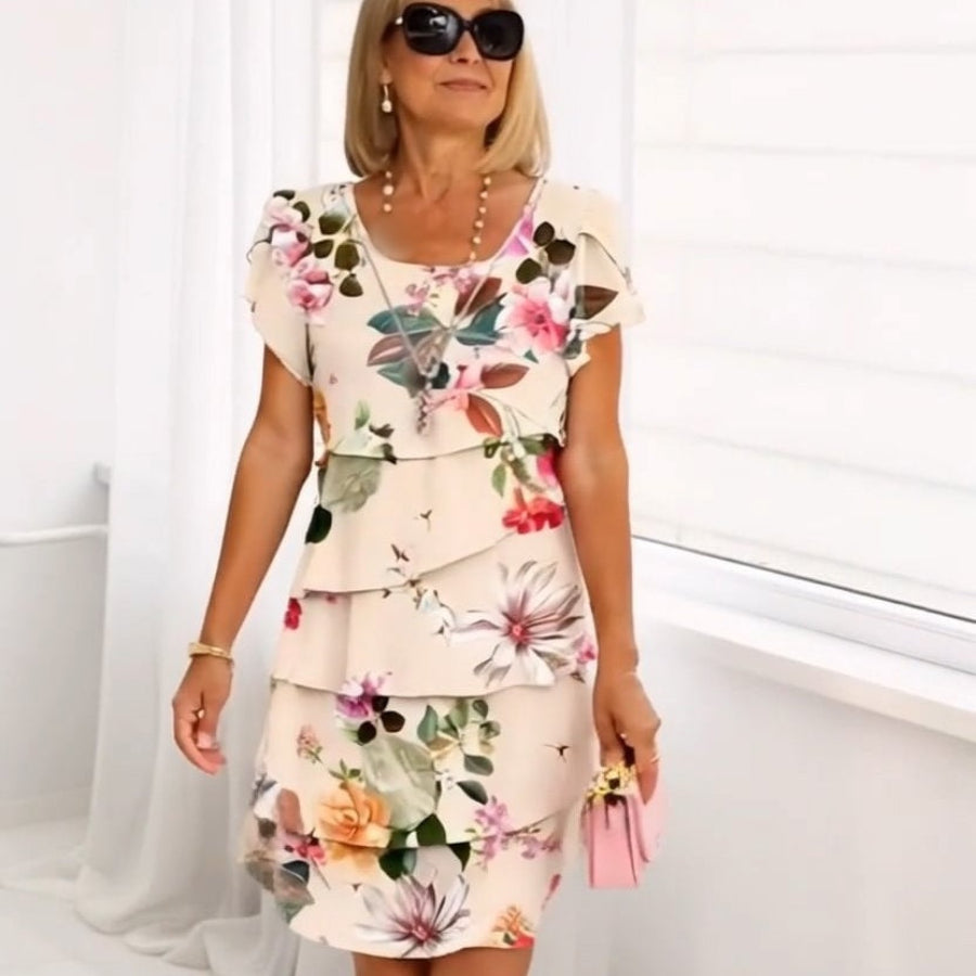 Lyra - Elegant Floral Dress