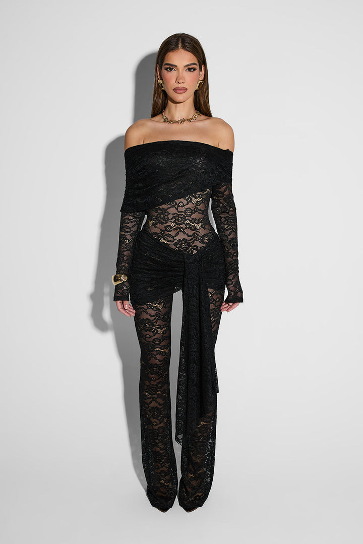 Kaia™ | Lace Bodice Jumpsuit