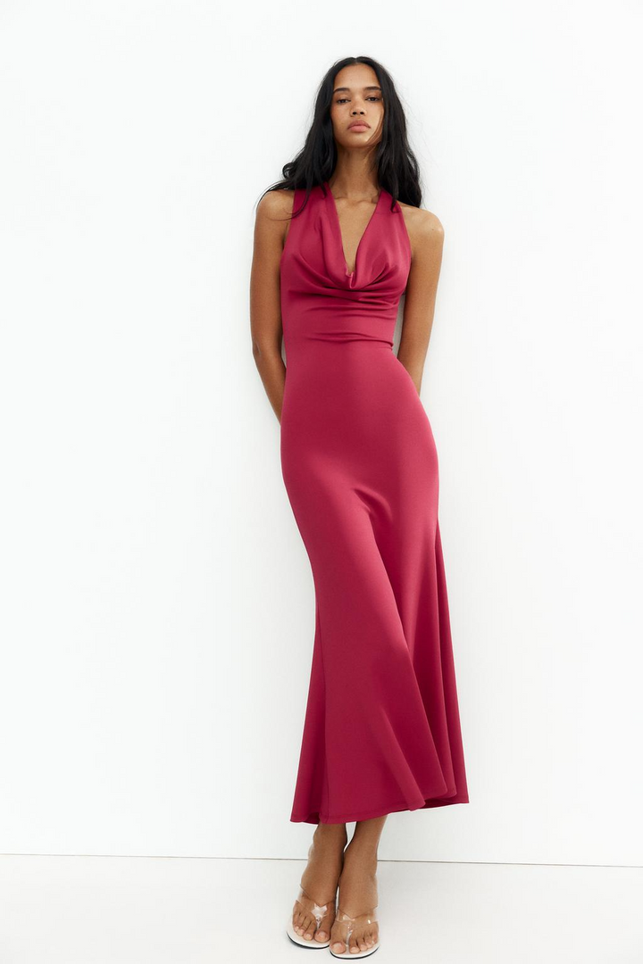 Sevgi™ | Draped Midi Dress