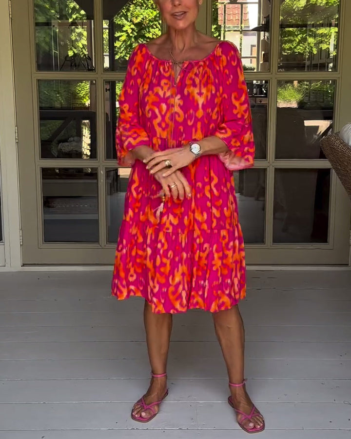 Rica - Relaxed Printed Dress