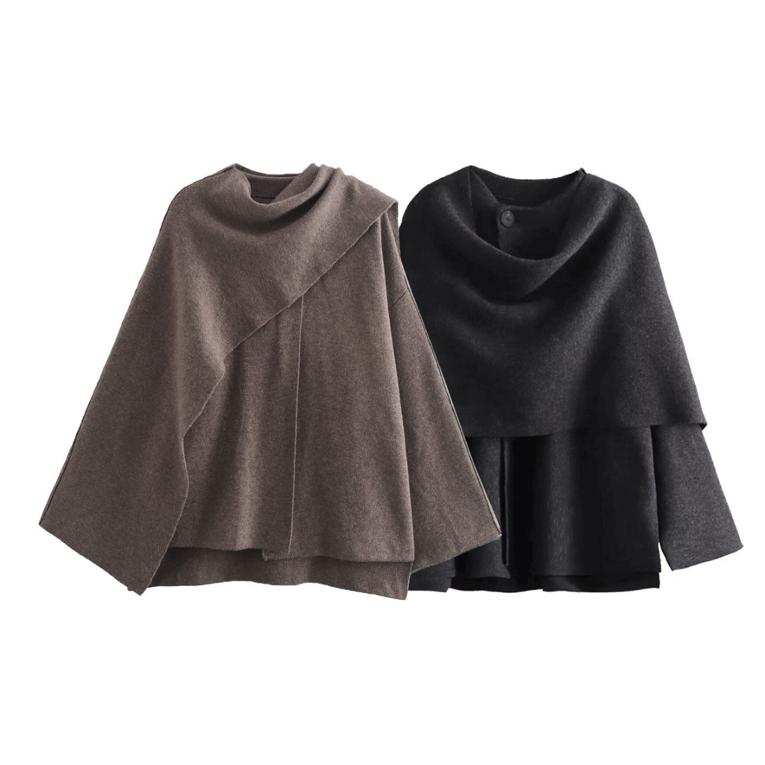 Bellava™ | Viral Chic Cape Coat