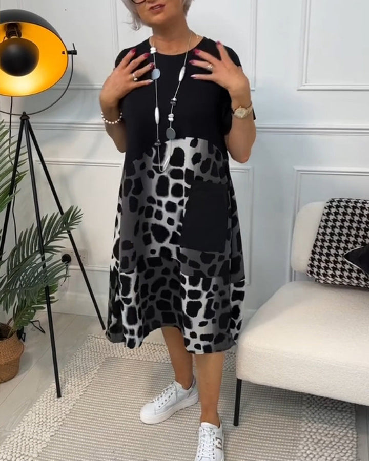 Sherlene - Leopard Print Dress