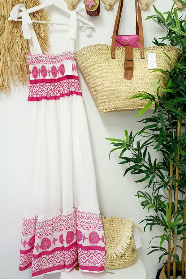 Addison - Dress with Lace and Square Collar