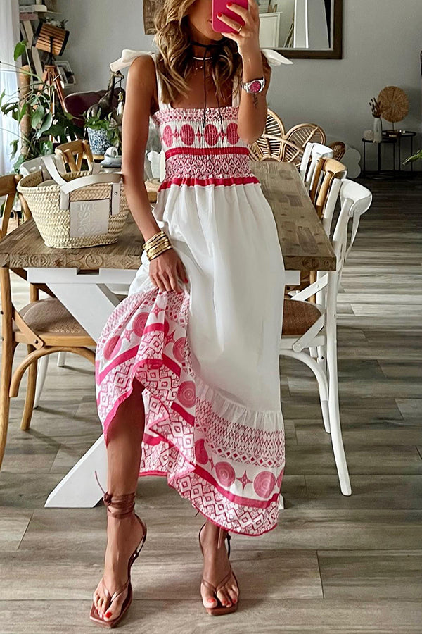 Addison - Dress with Lace and Square Collar