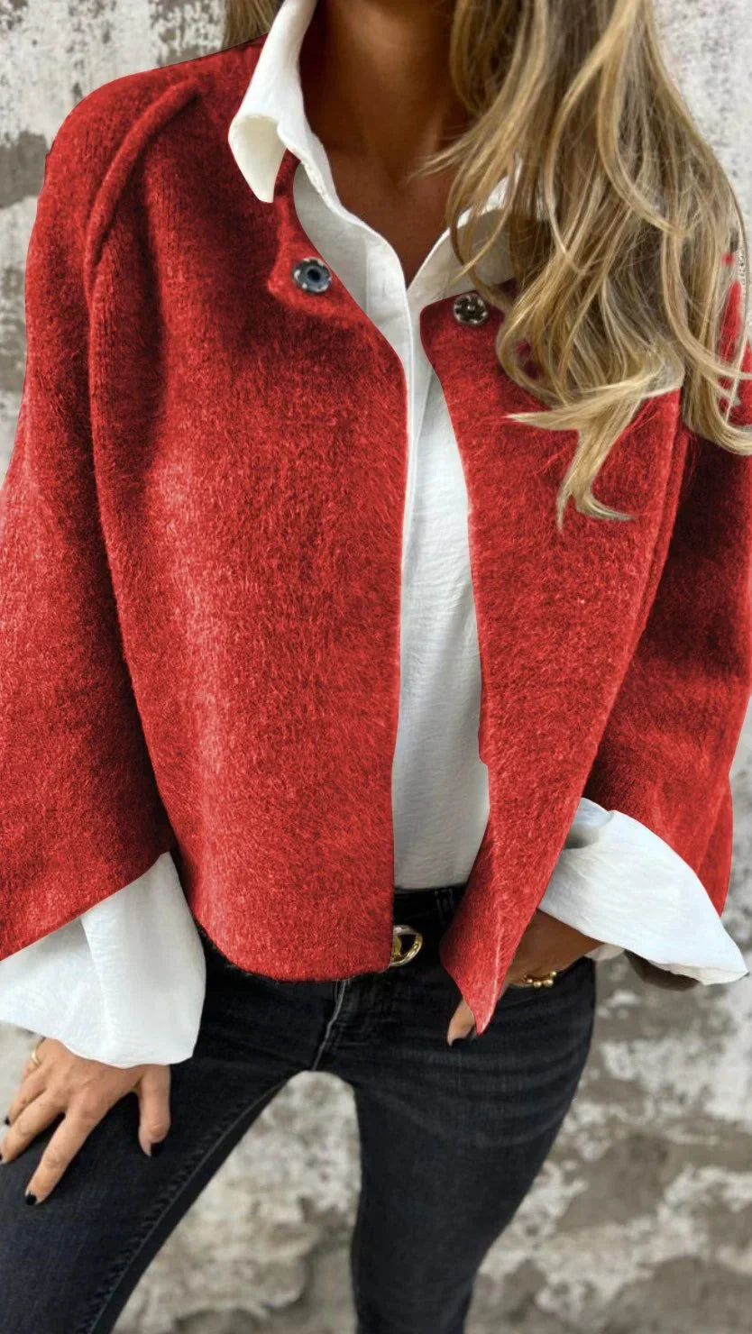 Amelia | Timeless Coat with Round Neck