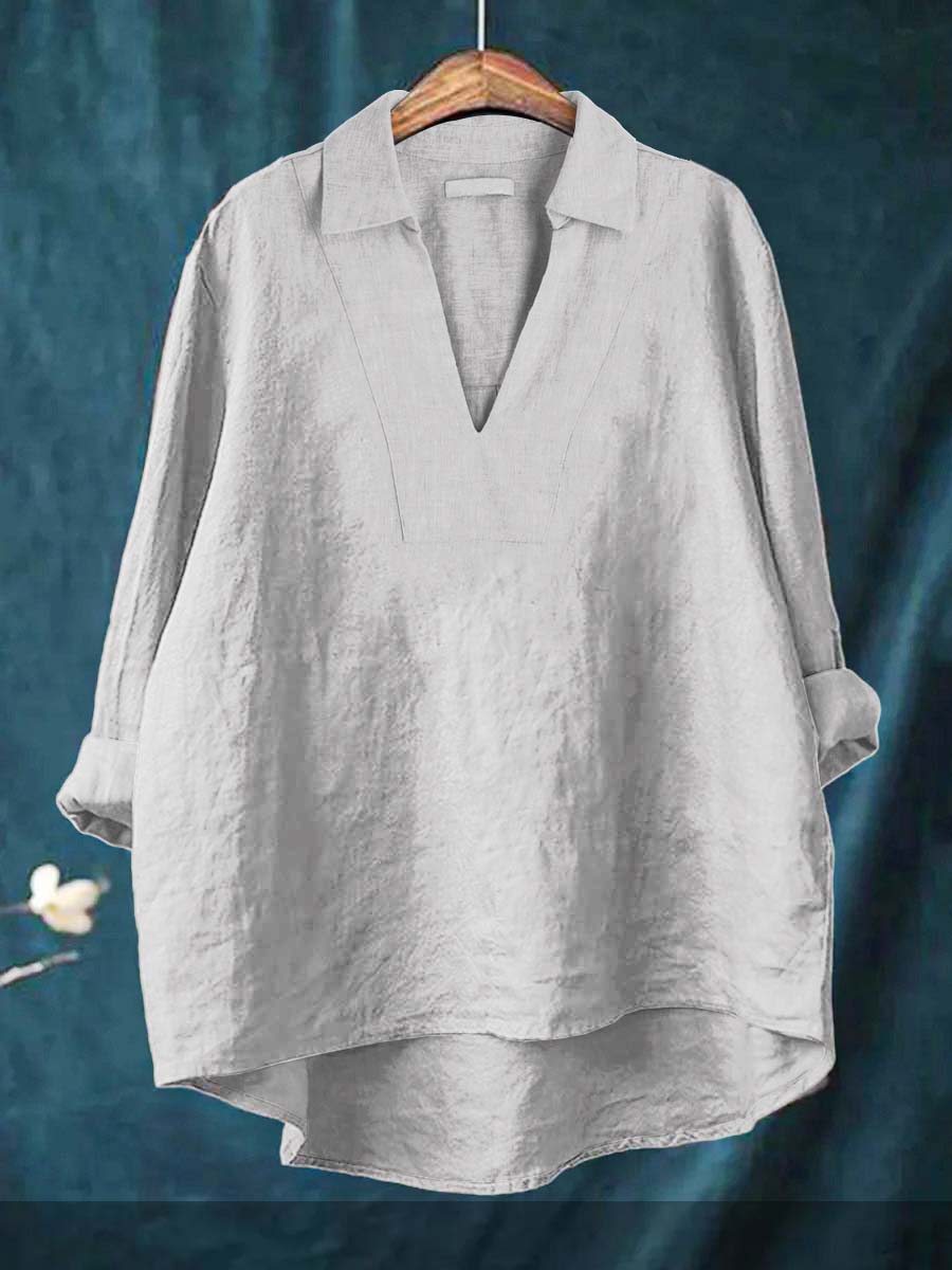 Maria Linen Blouse