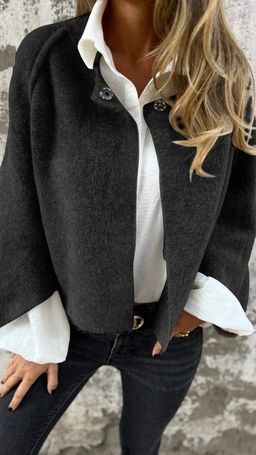 Amelia | Timeless Coat with Round Neck