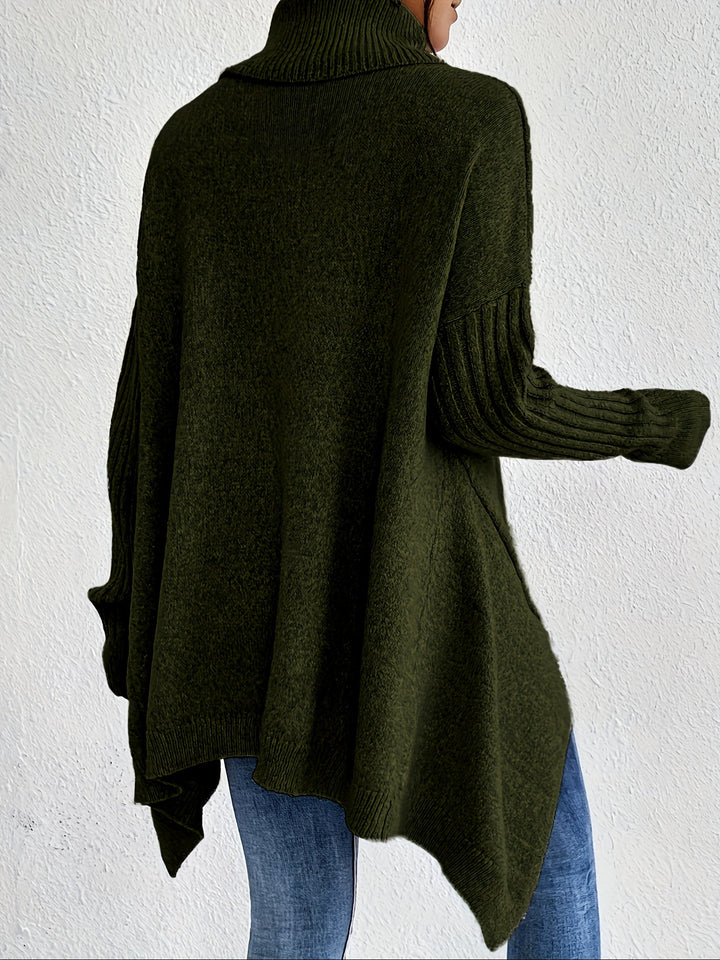 Isla - Oversized Turtleneck Sweater