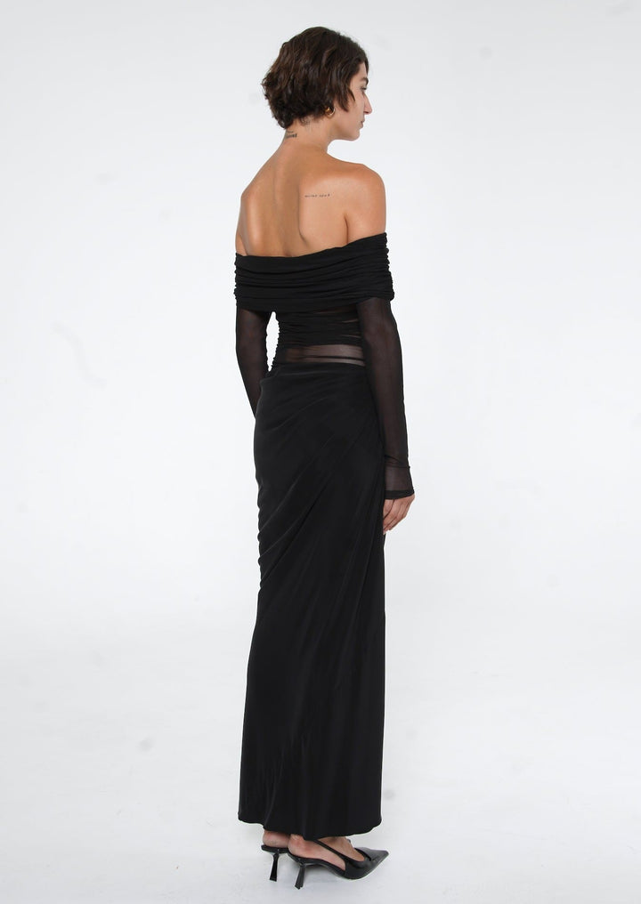 Lydia™ | Draped Back Maxi