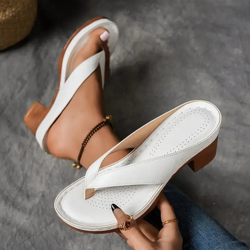 Amy | Orthopedic Slipper with Heel