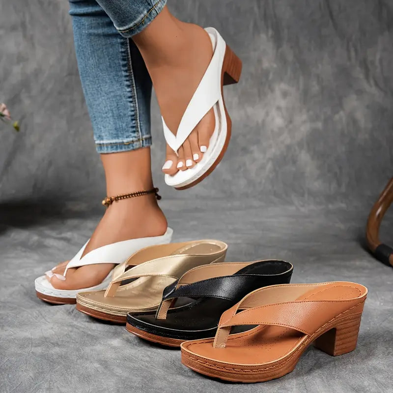 Amy | Orthopedic Slipper with Heel