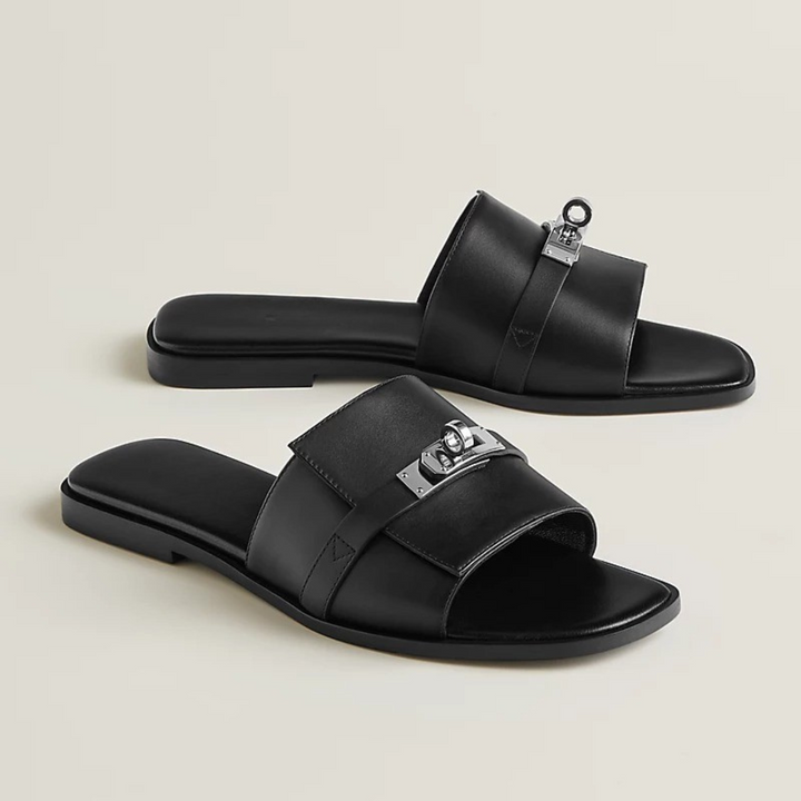 JULIE | Elegant Verrou Sandals for a Chic and Trendy Look