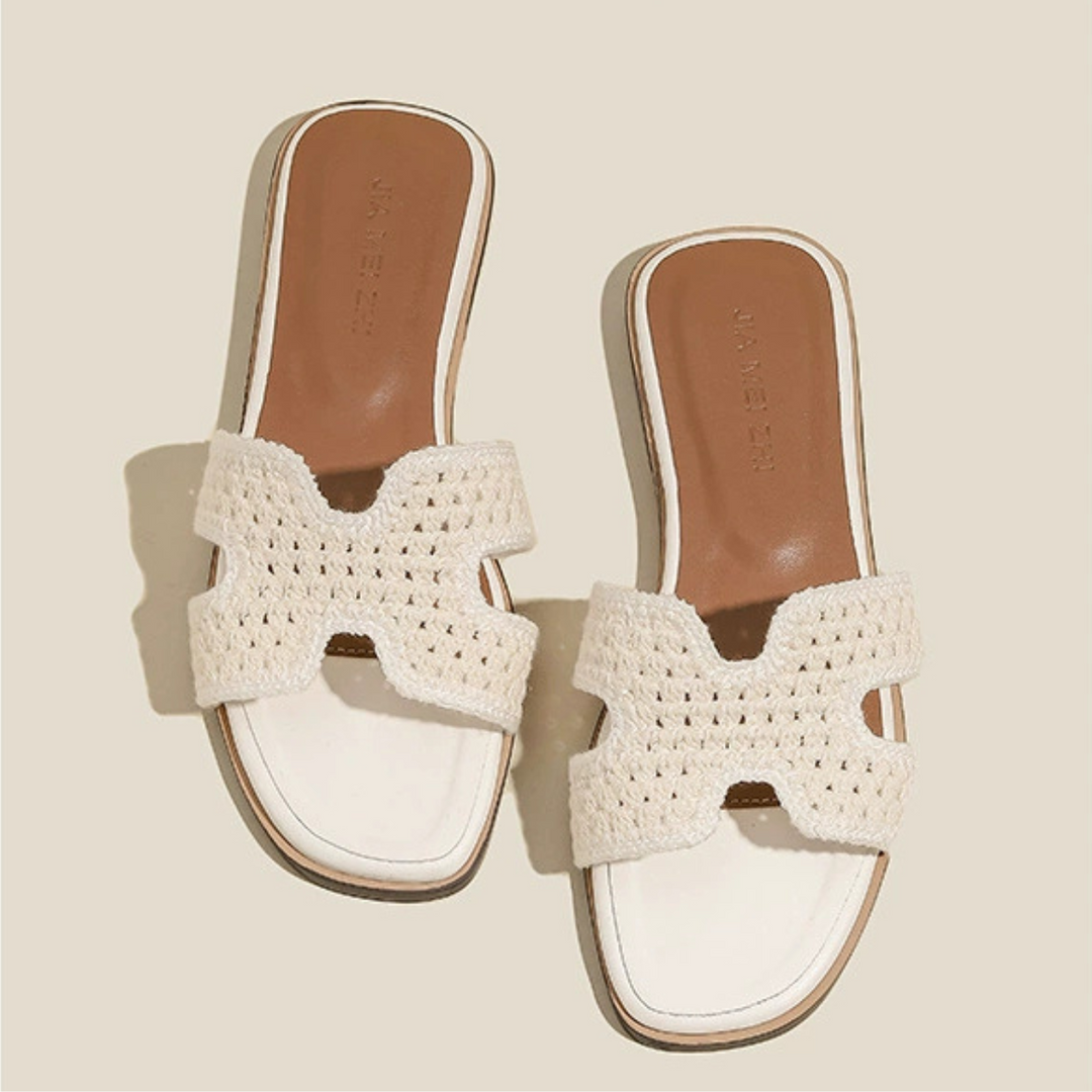 ÉLISE RAPHIA | ELEGANT SANDALS