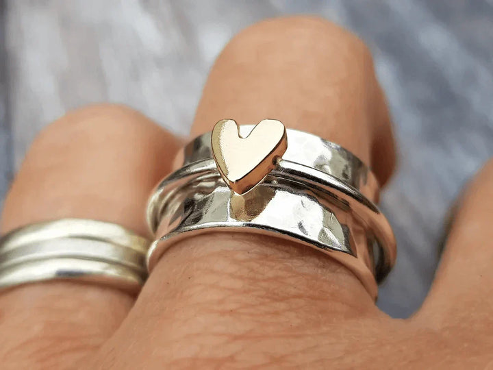 Maeve™ | Polished Heart Ring