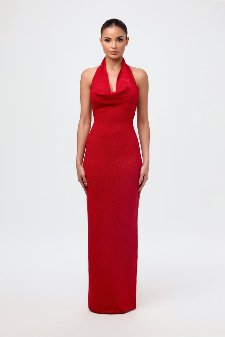 Lunara™ | Halter Maxi Dress