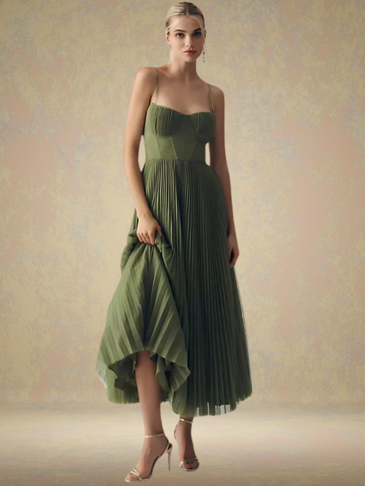 Jasira™ | Romantic Pleated Dress