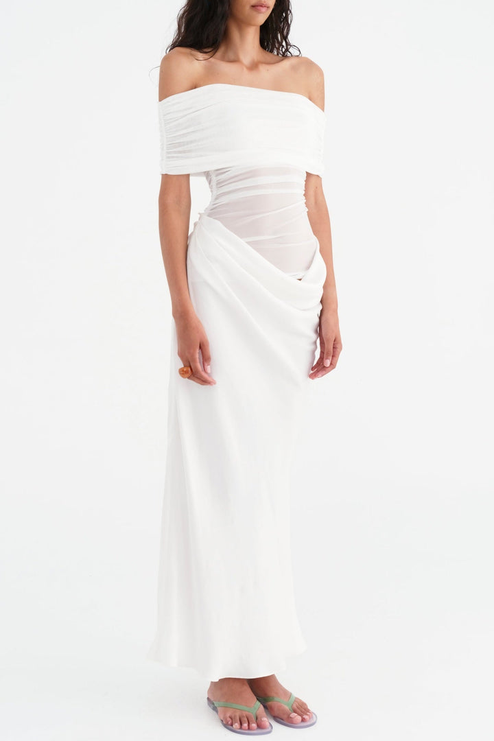 Lydia™ | Draped Back Maxi
