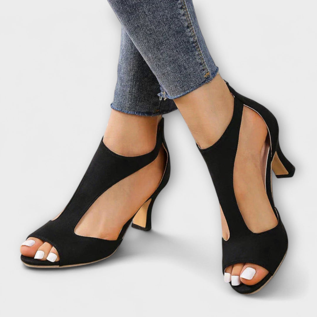 Elvira – Stylish Comfort Heels